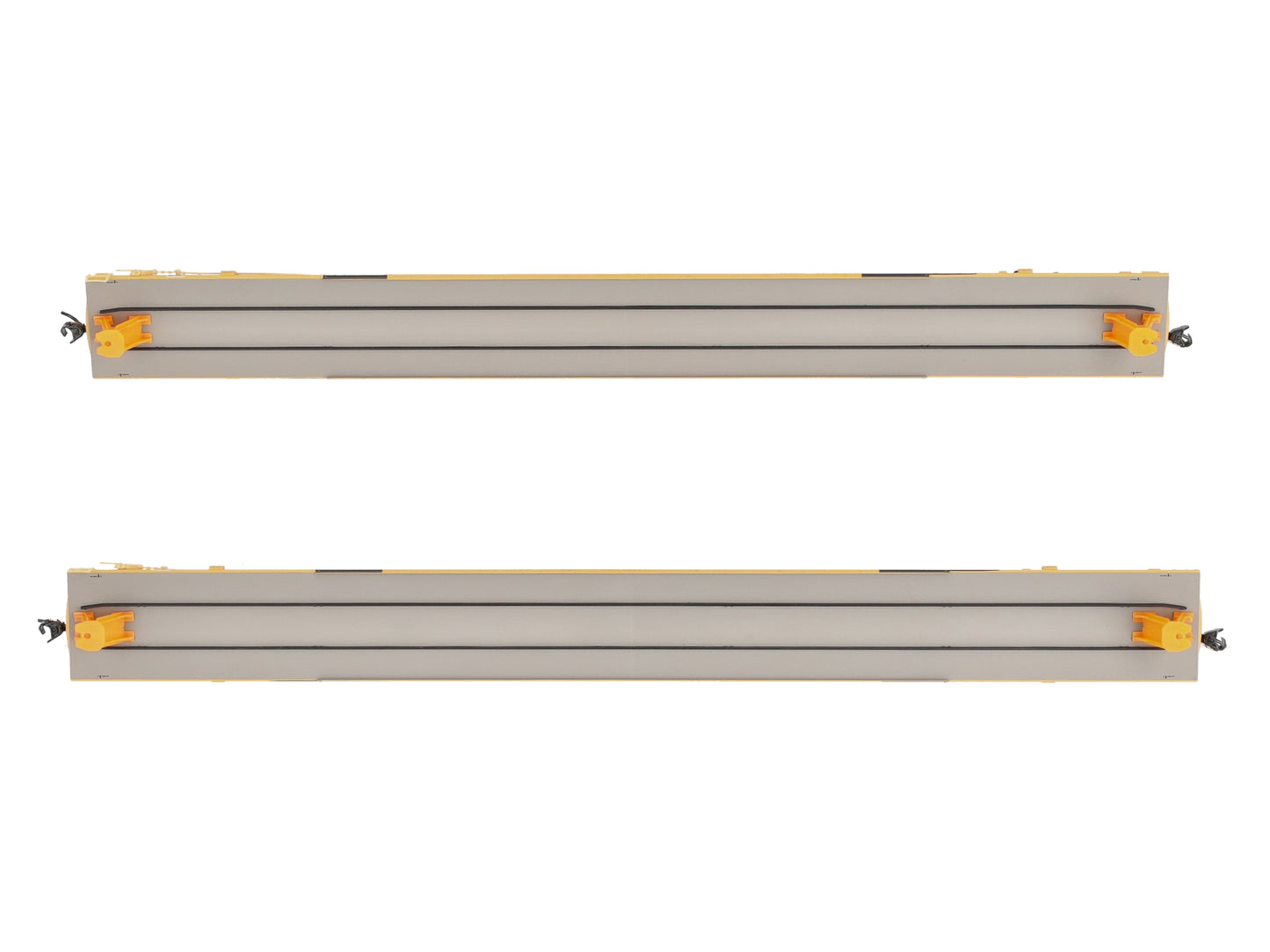 Walthers 932-240327 HO KTTX Gold Bethlehem 89'4" Flush Deck Flatcar (Set of 2)