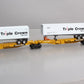 American Flyer S Gauge 6-48511 Triple Crown TTUX Intermodal Car LN/Box