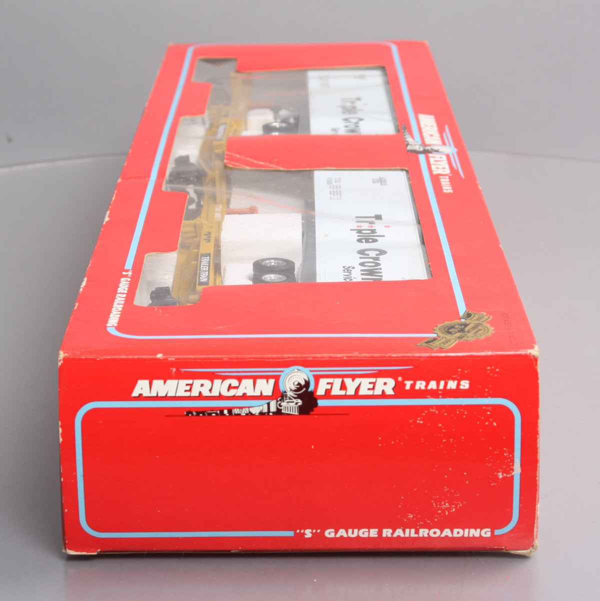 American Flyer S Gauge 6-48511 Triple Crown TTUX Intermodal Car LN/Box