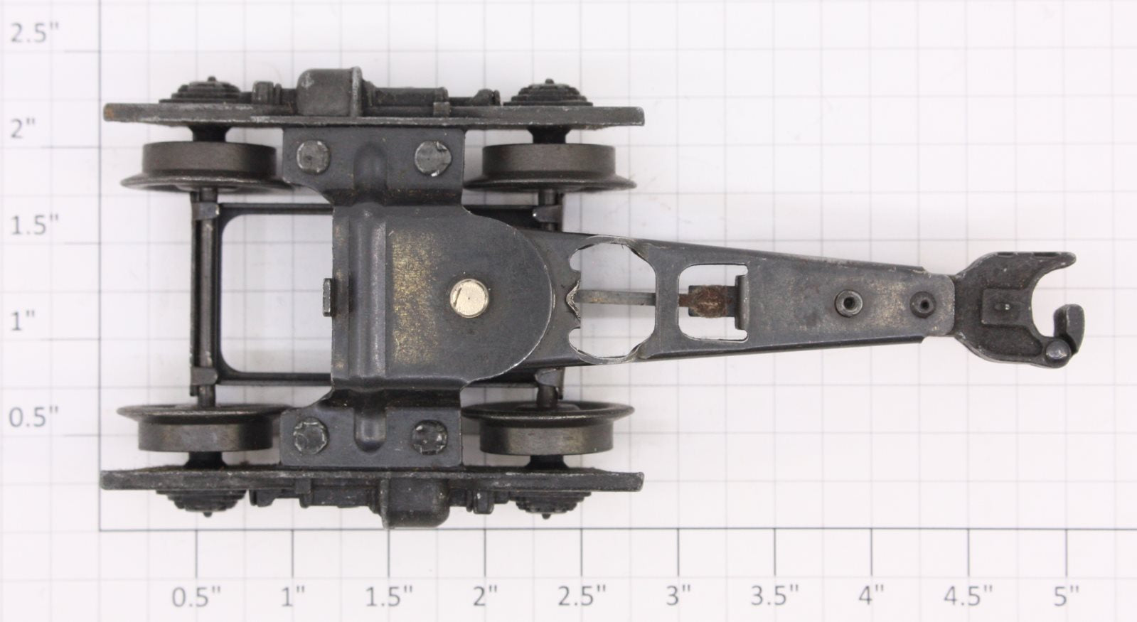 Lionel 490-1 O Gauge 2500 Passenger Car Operating Coupler Truck w/o Pickup