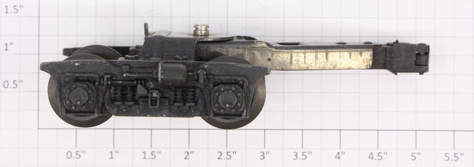 Lionel 490-1 O Gauge 2500 Passenger Car Operating Coupler Truck w/o Pickup
