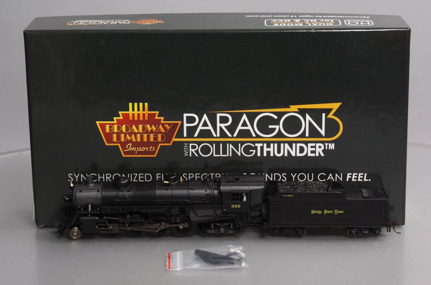Broadway Limited 4660 HO Nickel Plate Road USRA Light Mikado #599 w/DCC/SND