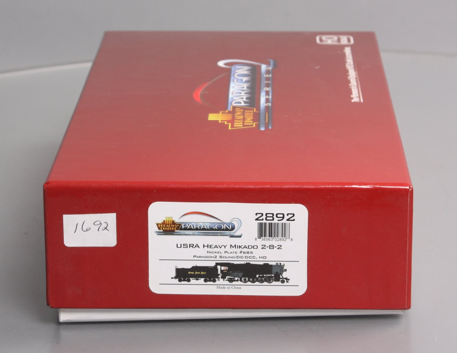 Broadway Limited 2892 HO Nickel Plate Road USRA Heavy 2-8-2 Mikado