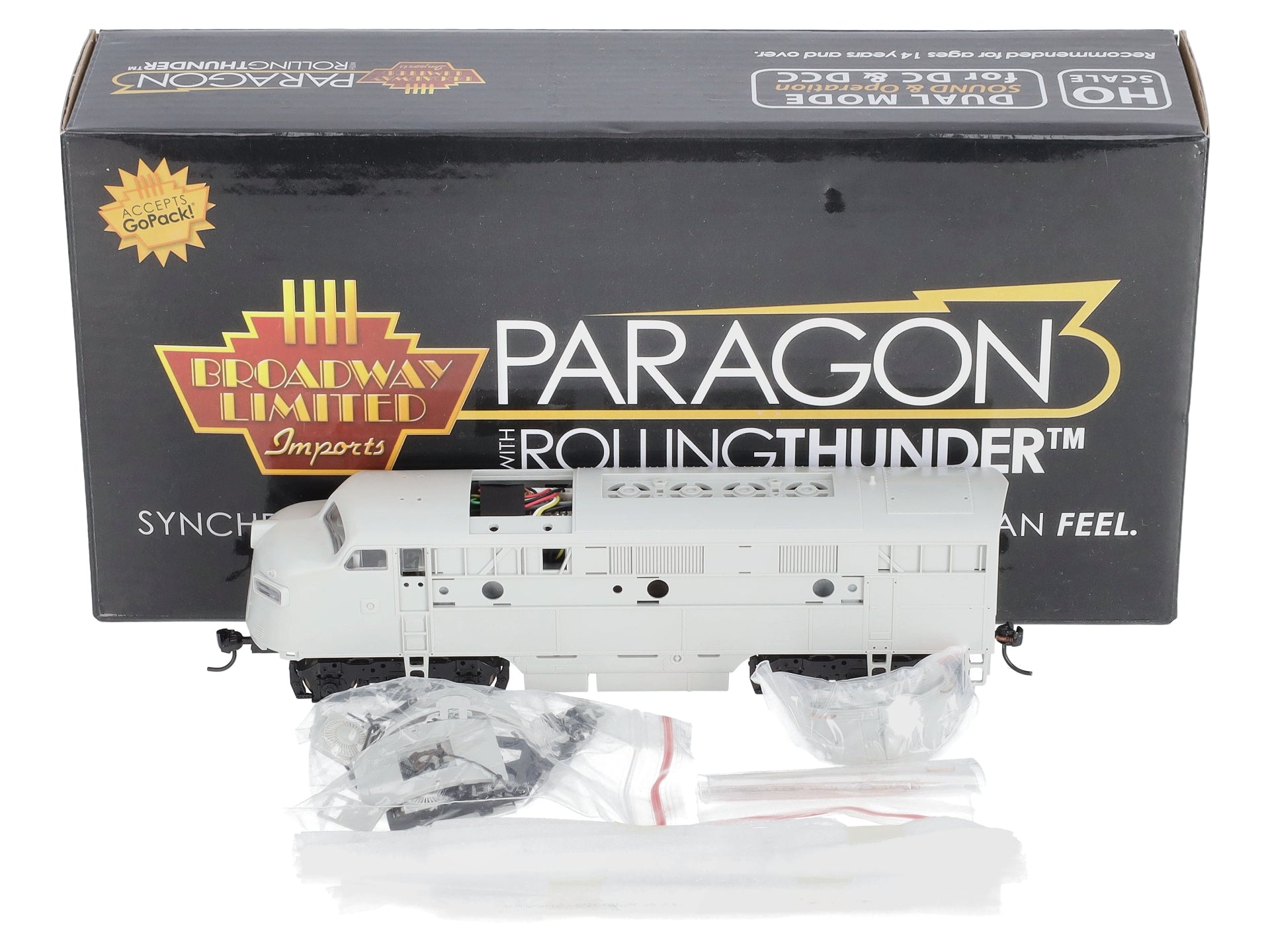 Broadway Limited 4864 HO Undecorated EMD F7A Diesel Locomotive Sound/DCC