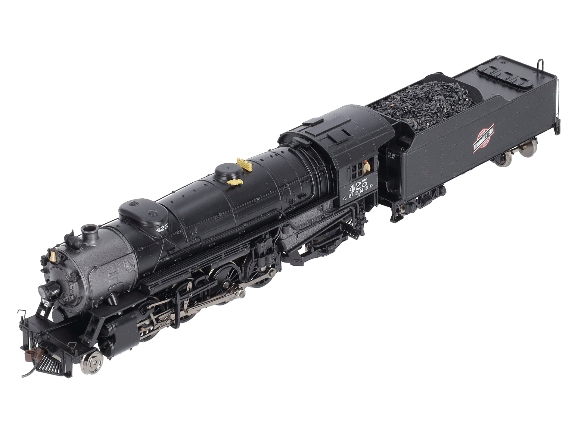 Broadway Limited 2152 HO Chicago & North Western USRA Heavy 2-8-2 Mikado #425
