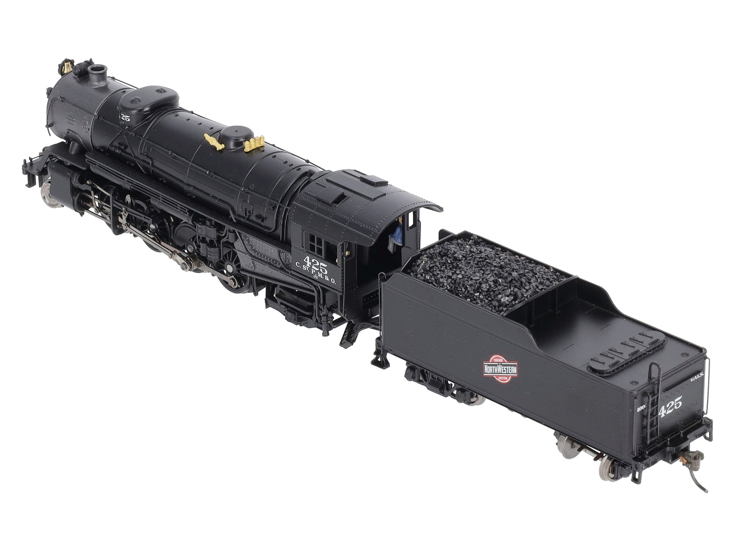 Broadway Limited 2152 HO Chicago & North Western USRA Heavy 2-8-2 Mikado #425