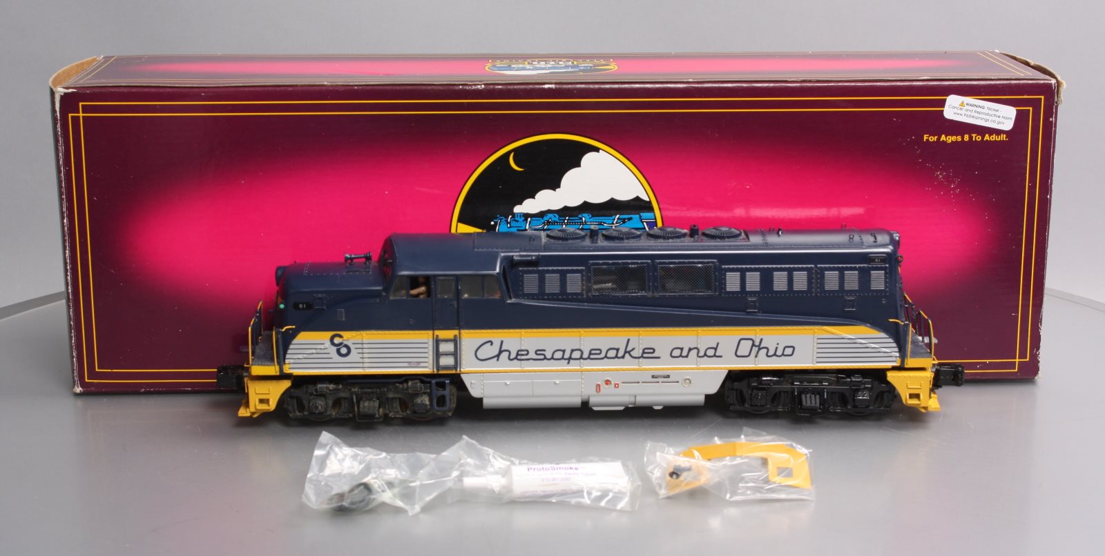 MTH 20-2686-1 Chesapeake & Ohio BL-2 Diesel Engine w/PS2 #81