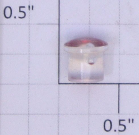 American Flyer LE0324 596 Water Tank Lens with Red Tint