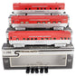 K-Line K4532E O Golden State Streamliner Passenger Cars (Set of 3) NIB