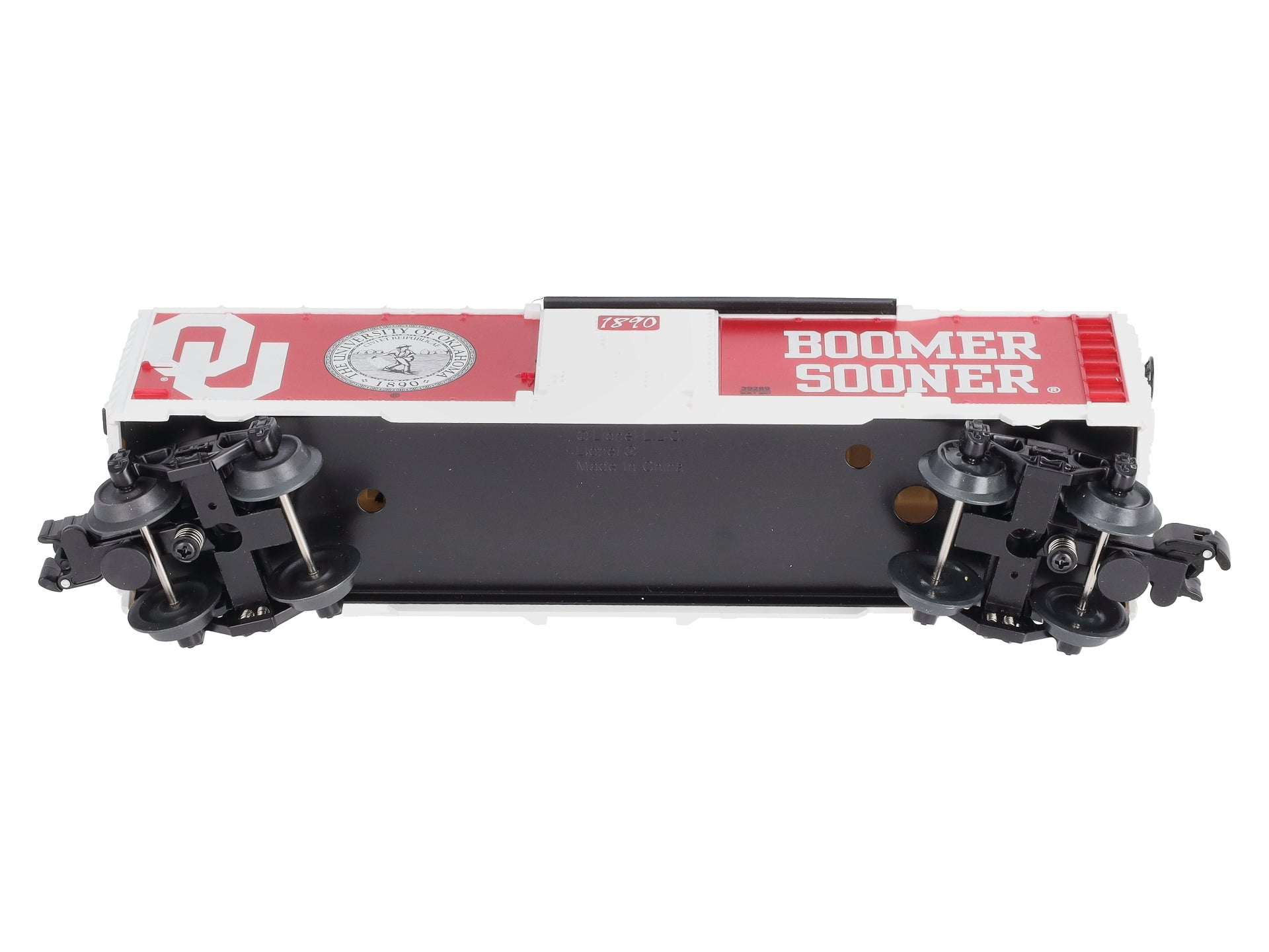 Lionel 6-39289 O University of Oklahoma Boxcar #1890