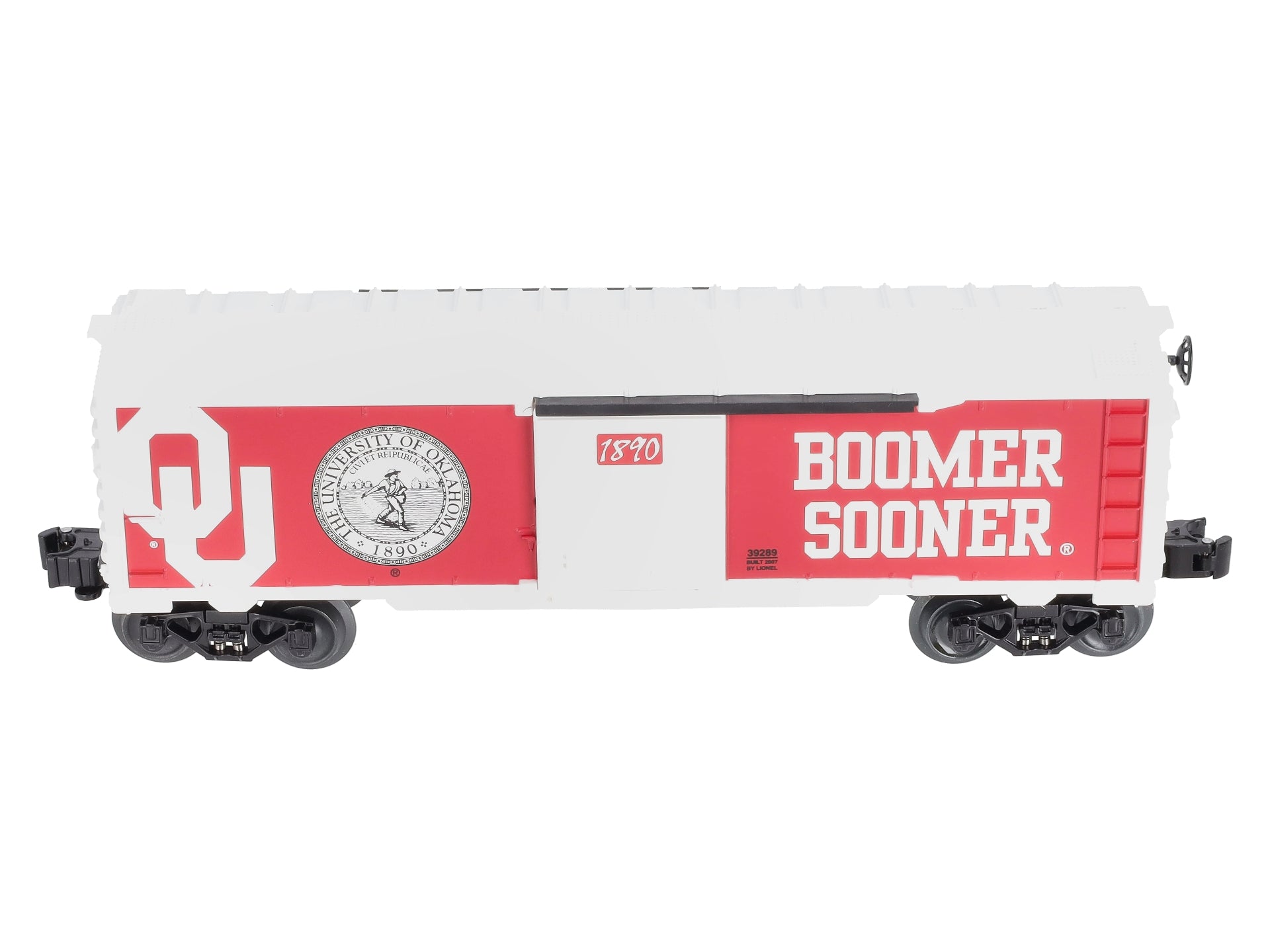 Lionel 6-39289 O University of Oklahoma Boxcar #1890