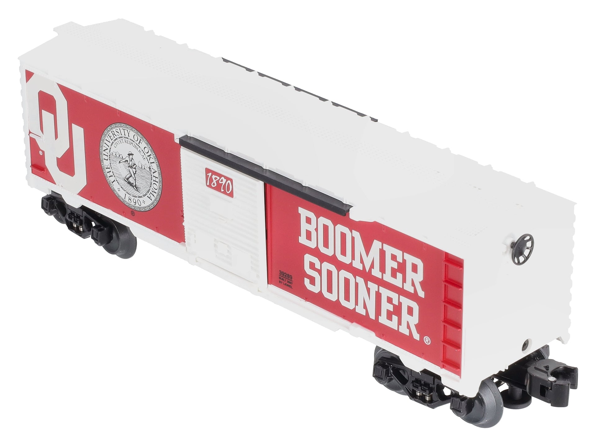 Lionel 6-39289 O University of Oklahoma Boxcar #1890