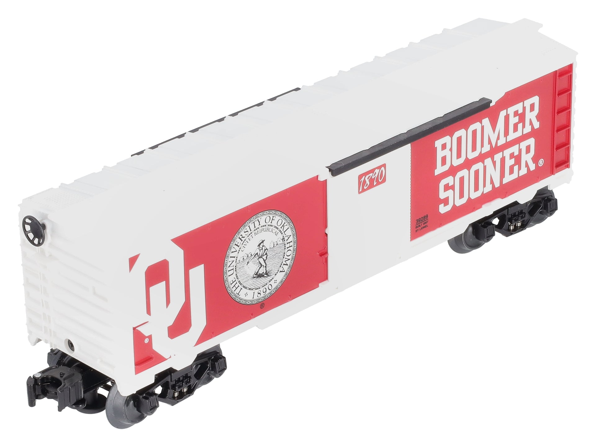 Lionel 6-39289 O University of Oklahoma Boxcar #1890