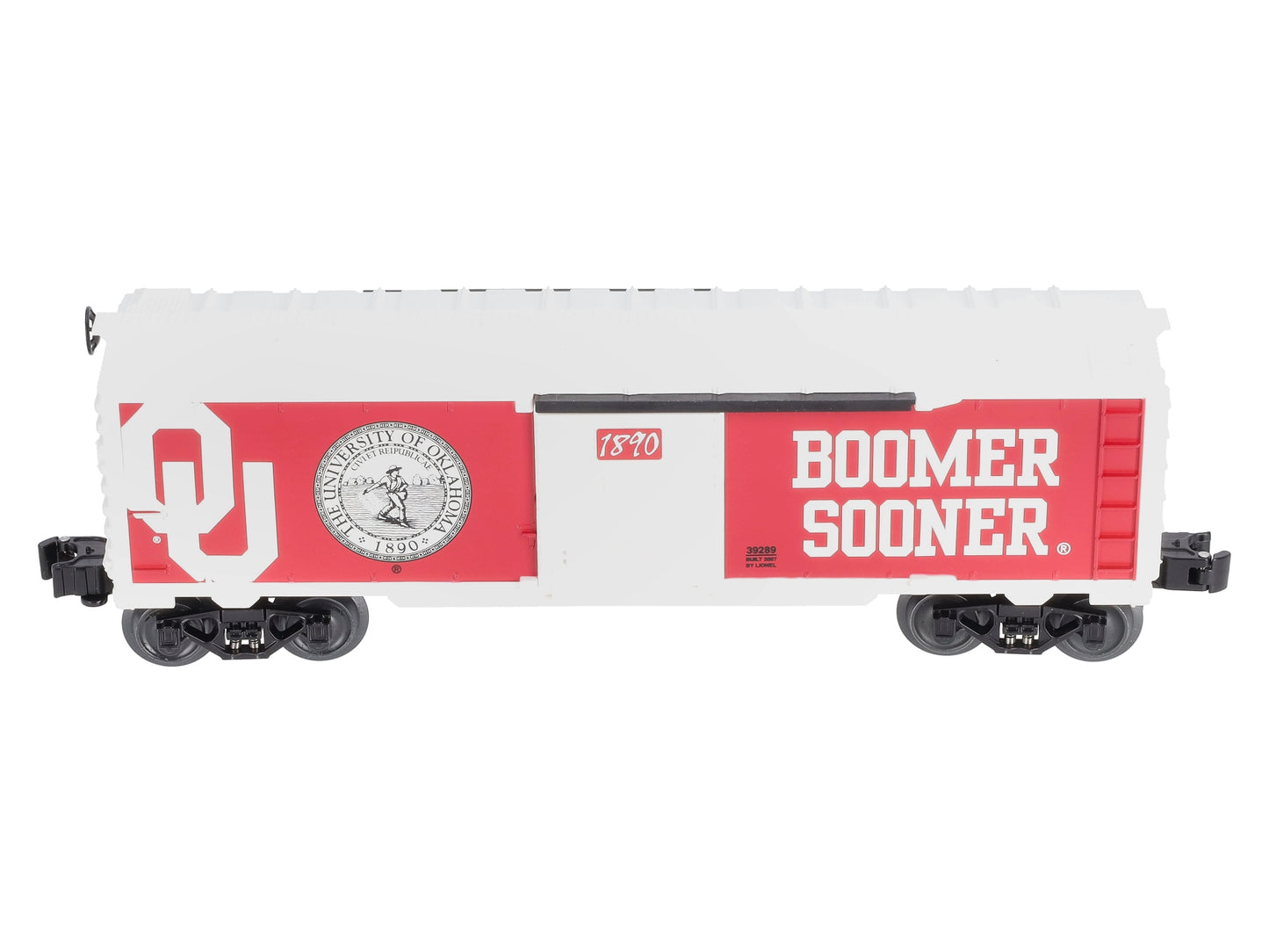 Lionel 6-39289 O University of Oklahoma Boxcar #1890