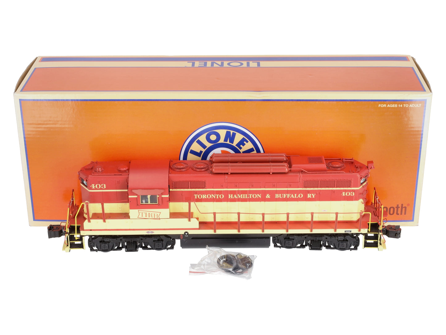 Lionel 6-84279 BTO Toronto Hamilton & Buffalo GP9 Diesel Torpedo with BT #403