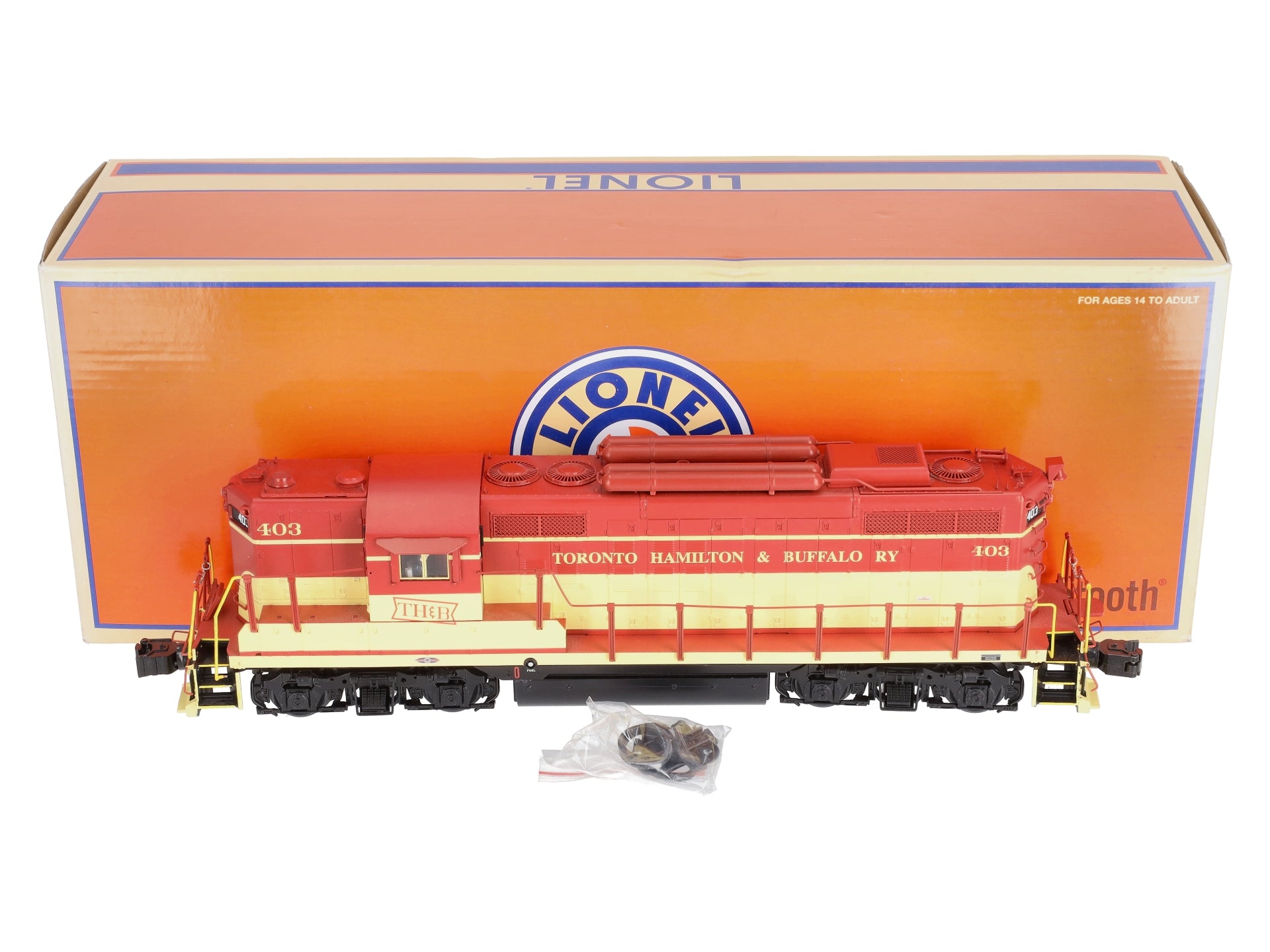 Lionel 6-84279 BTO Toronto Hamilton & Buffalo GP9 Diesel Torpedo with BT #403
