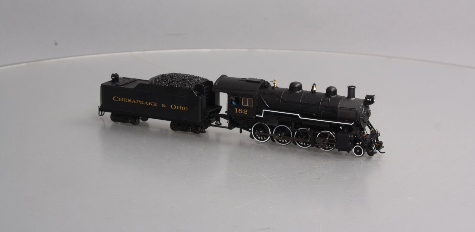 Broadway Limited 7328 HO C&O 2-8-0 Consolidation Steam Locomotive DCC/Sound #162