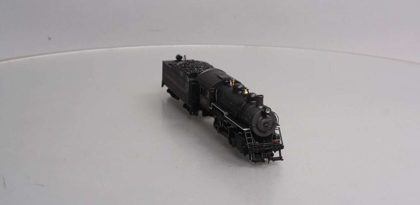 Broadway Limited 7328 HO C&O 2-8-0 Consolidation Steam Locomotive DCC/Sound #162
