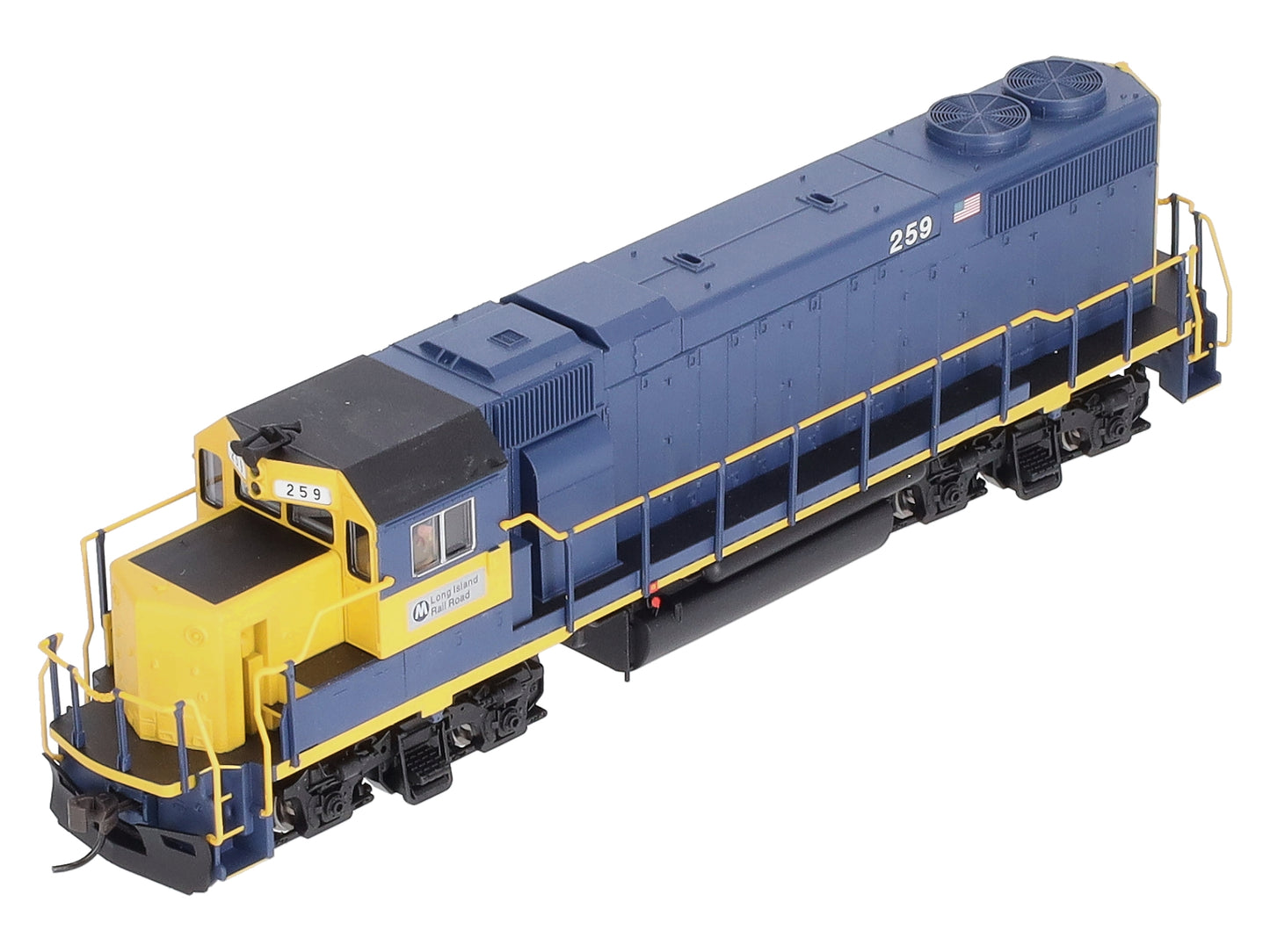 Atlas 10000929 HO Scale Trainman Long Island GP38-2 Diesel Locomotive #259