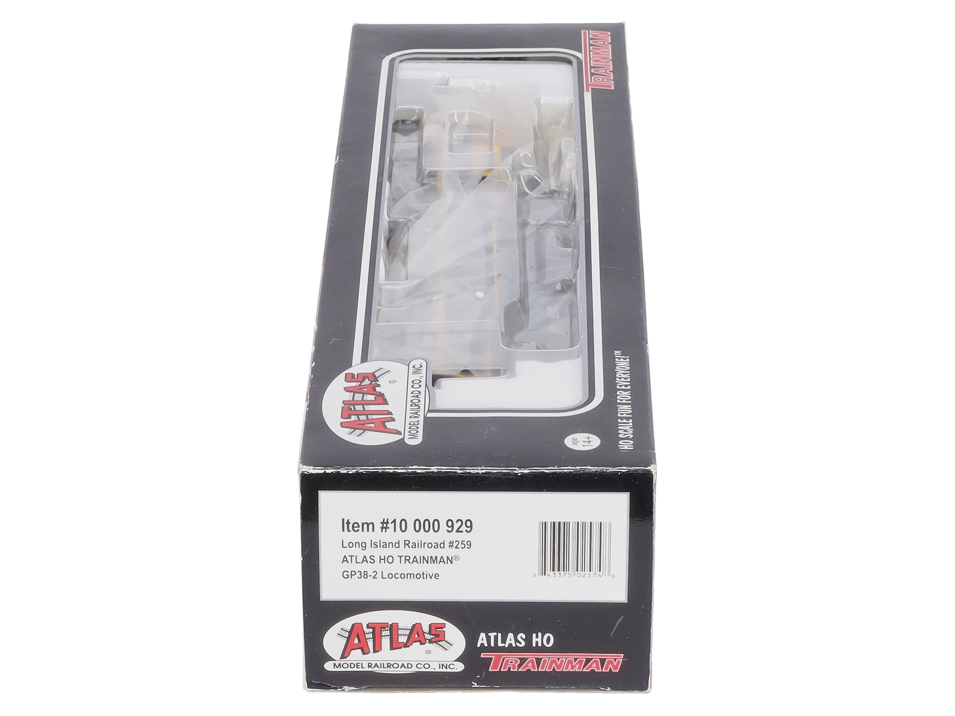 Atlas 10000929 HO Scale Trainman Long Island GP38-2 Diesel Locomotive #259