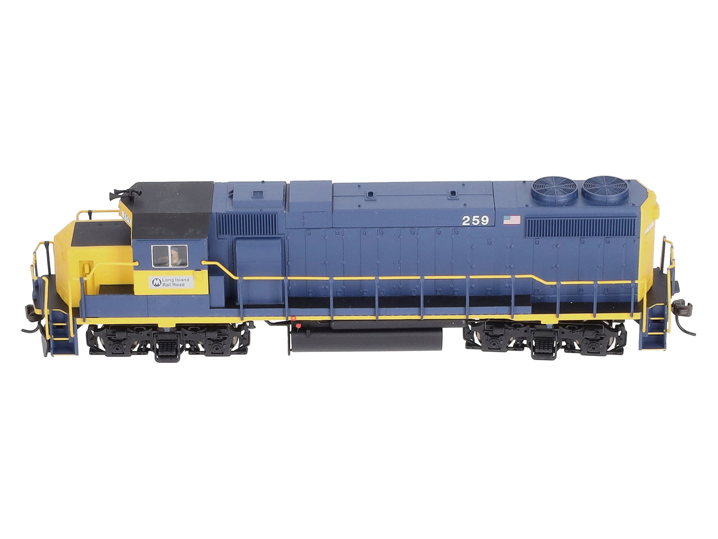 Atlas 10000929 HO Scale Trainman Long Island GP38-2 Diesel Locomotive #259