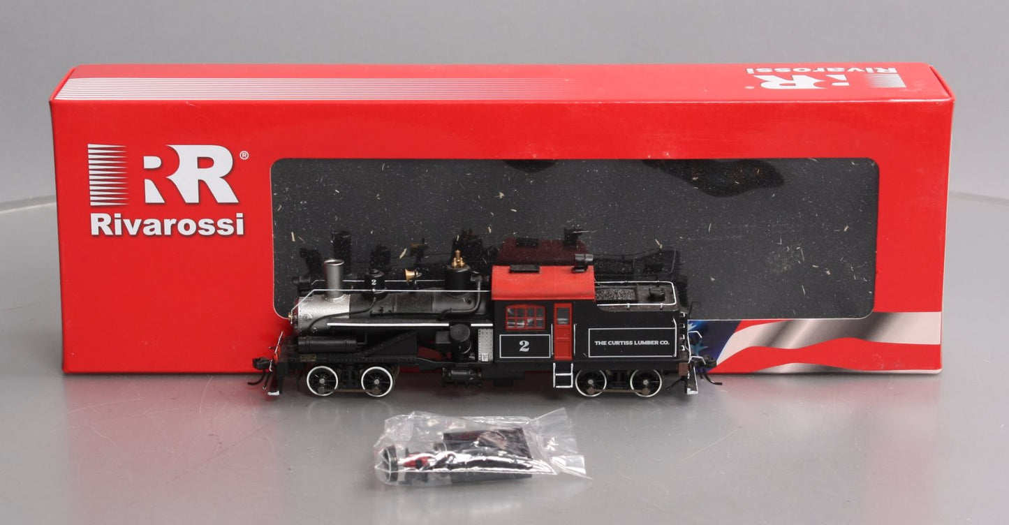 Rivarossi HR2882S HO The Curtis Lumber Co. Heisler Steam Locomotive with DCC #2