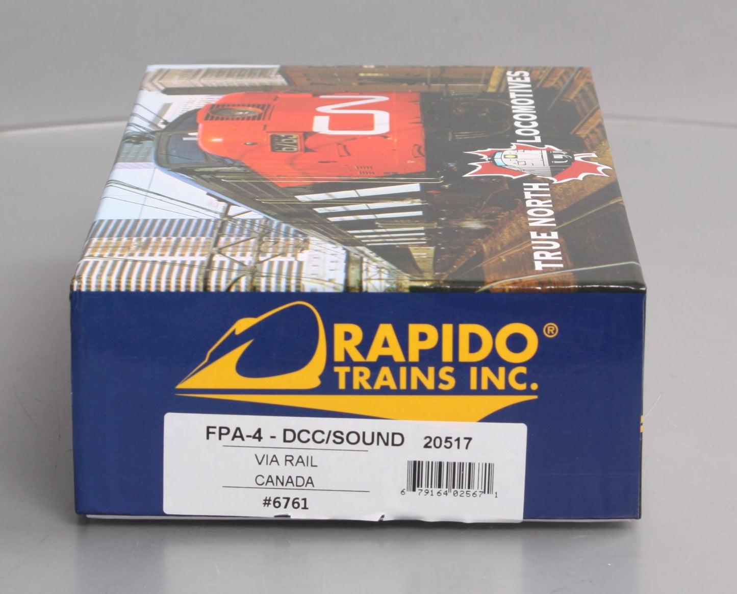 Rapido Trains 20517 HO VIA Rail Canada FPA-4 Diesel Locomotive #6761