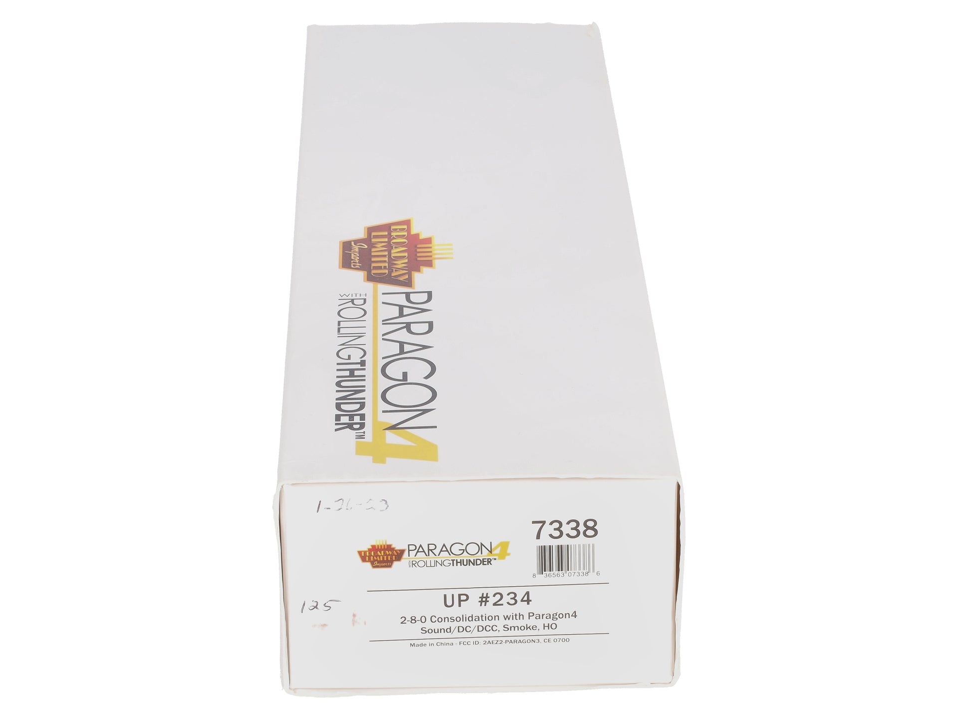 Broadway Limited 7338 HO UP 2-8-0 Steam Locomotive Paragon4 Sound/DC/DCC #234