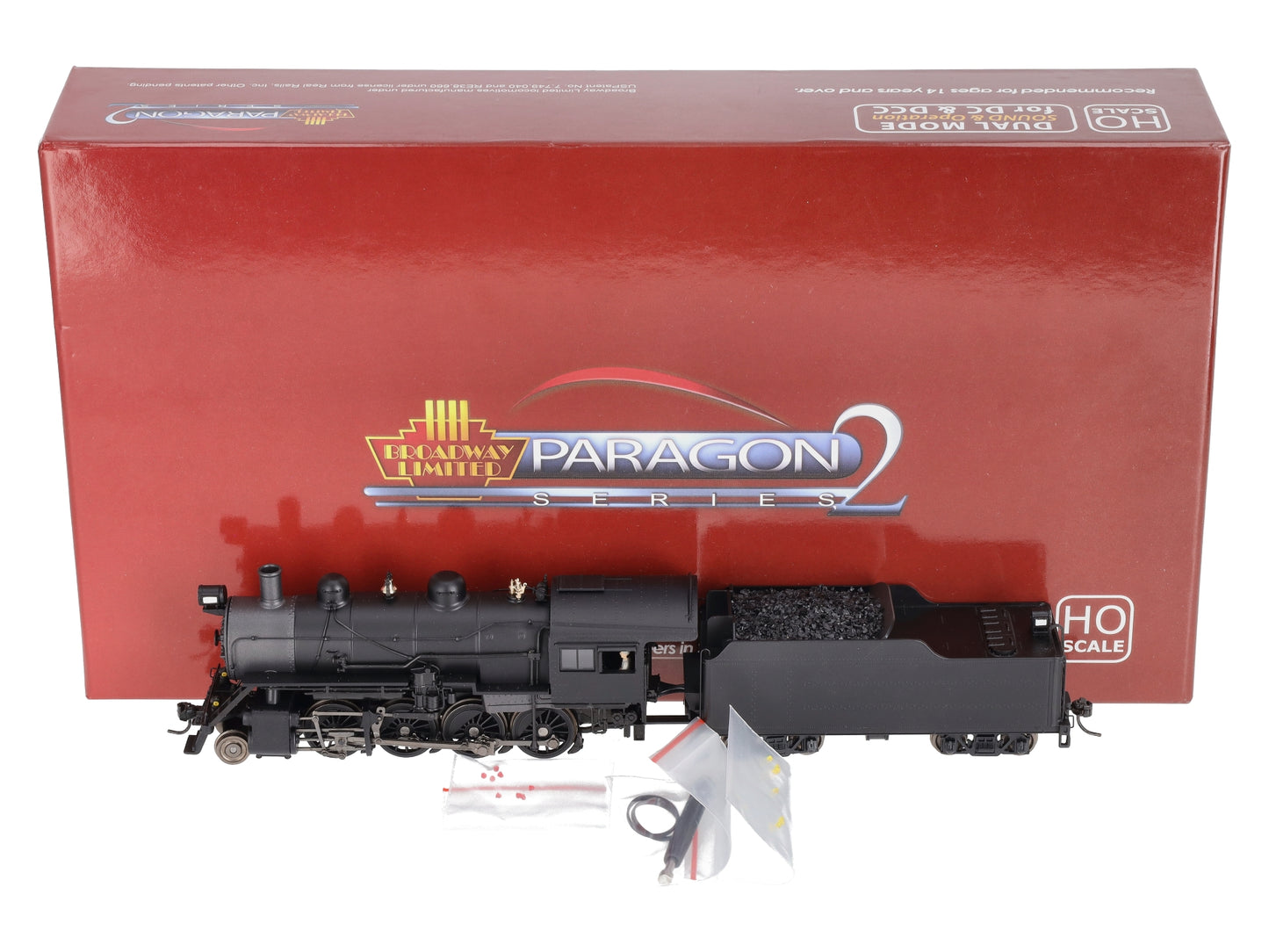 Broadway Limited 2803 HO Unlettered Baldwin 2-8-0 Consolidation w/ DCC & Sound