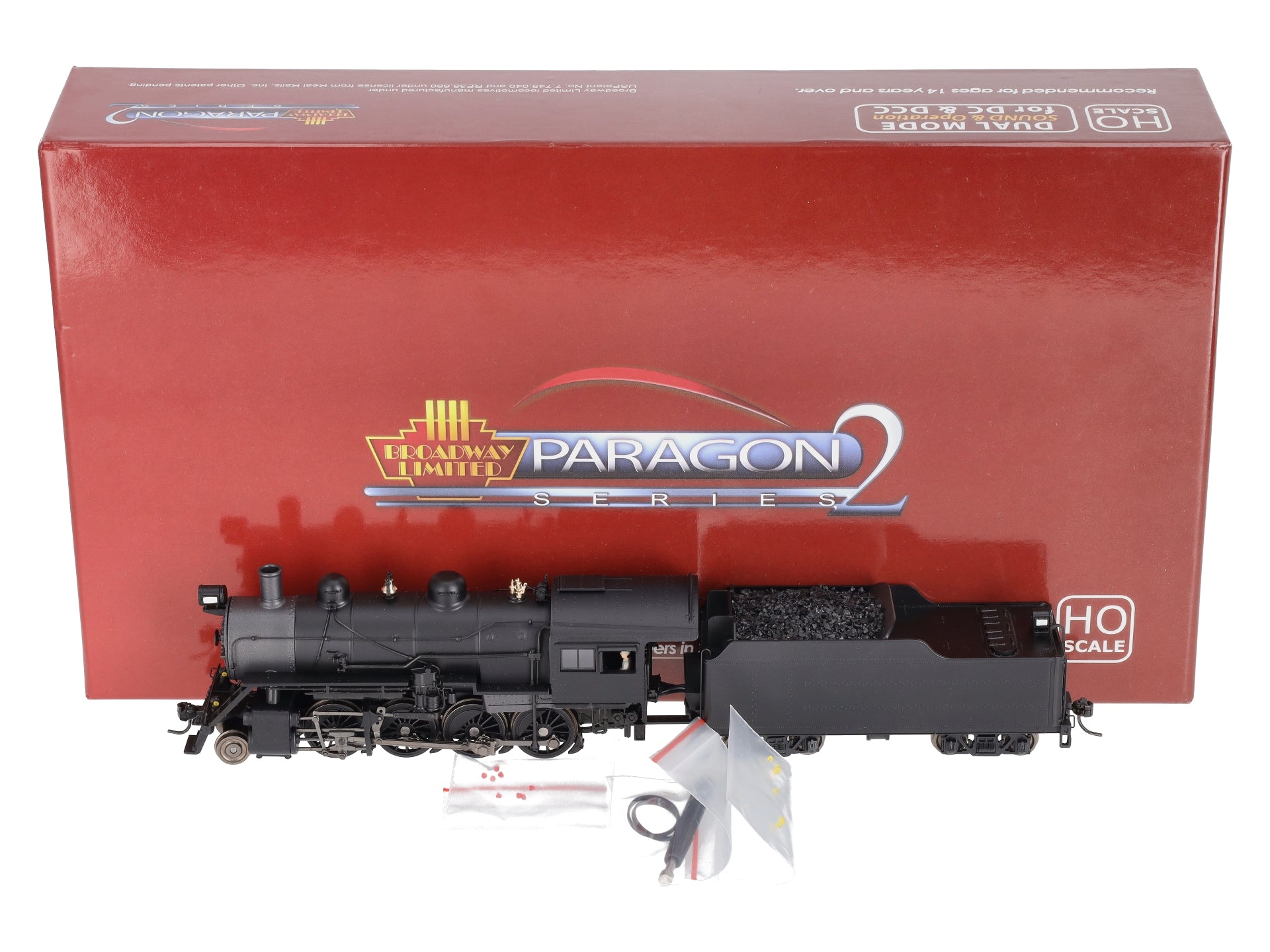 Broadway Limited 2803 HO Unlettered Baldwin 2-8-0 Consolidation w/ DCC & Sound