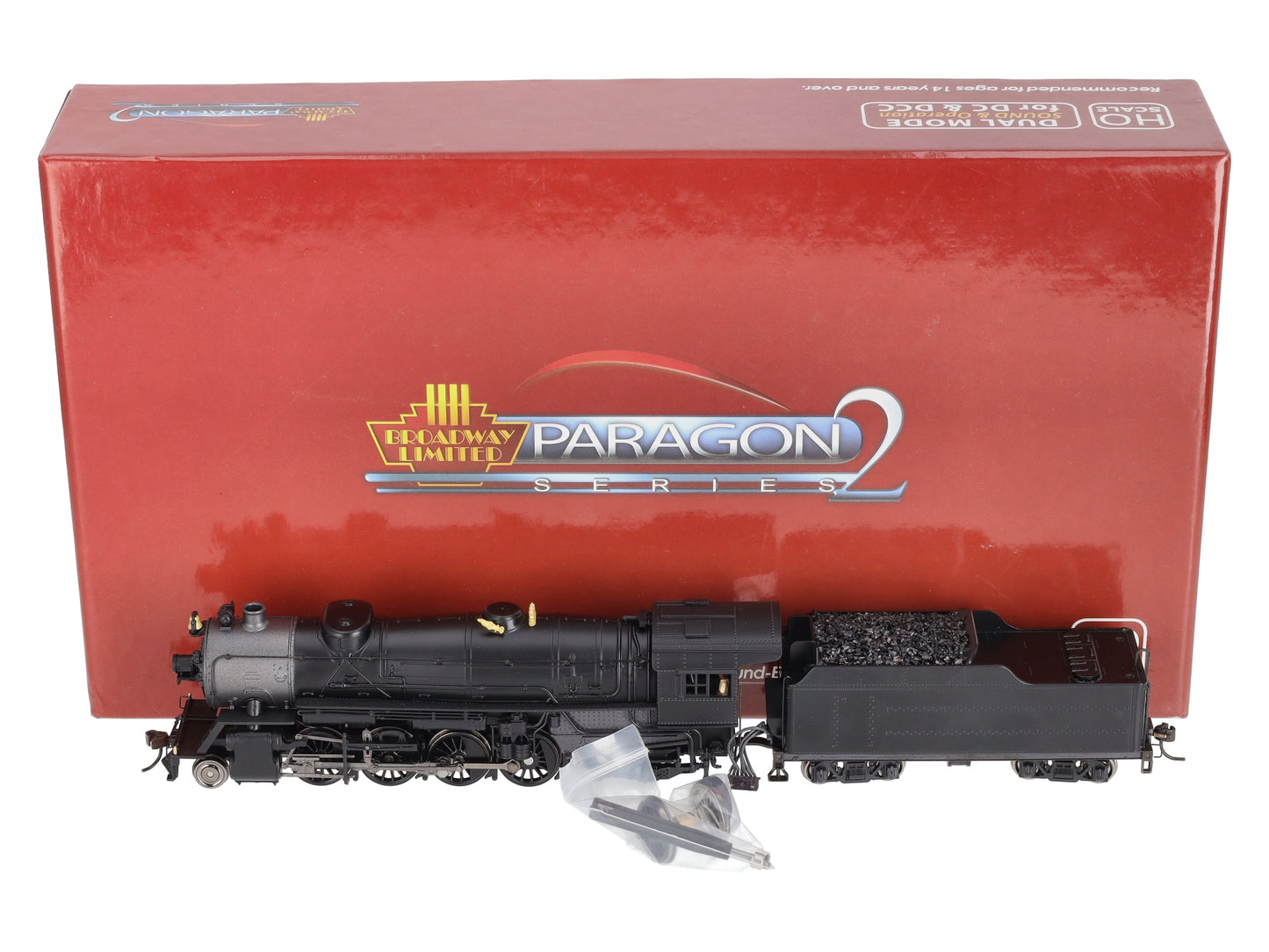 Broadway Limited 2164 HO Undecorated USRA 2-8-2 Heavy Mikado Locomotive w/DCC