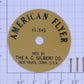American Flyer 636-2 "American Flyer" Reel Side with Nails