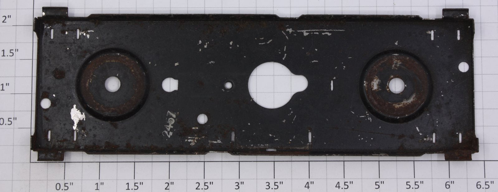 Lionel 2457-1X Black Tinplate Pennsylvania Caboose Frame