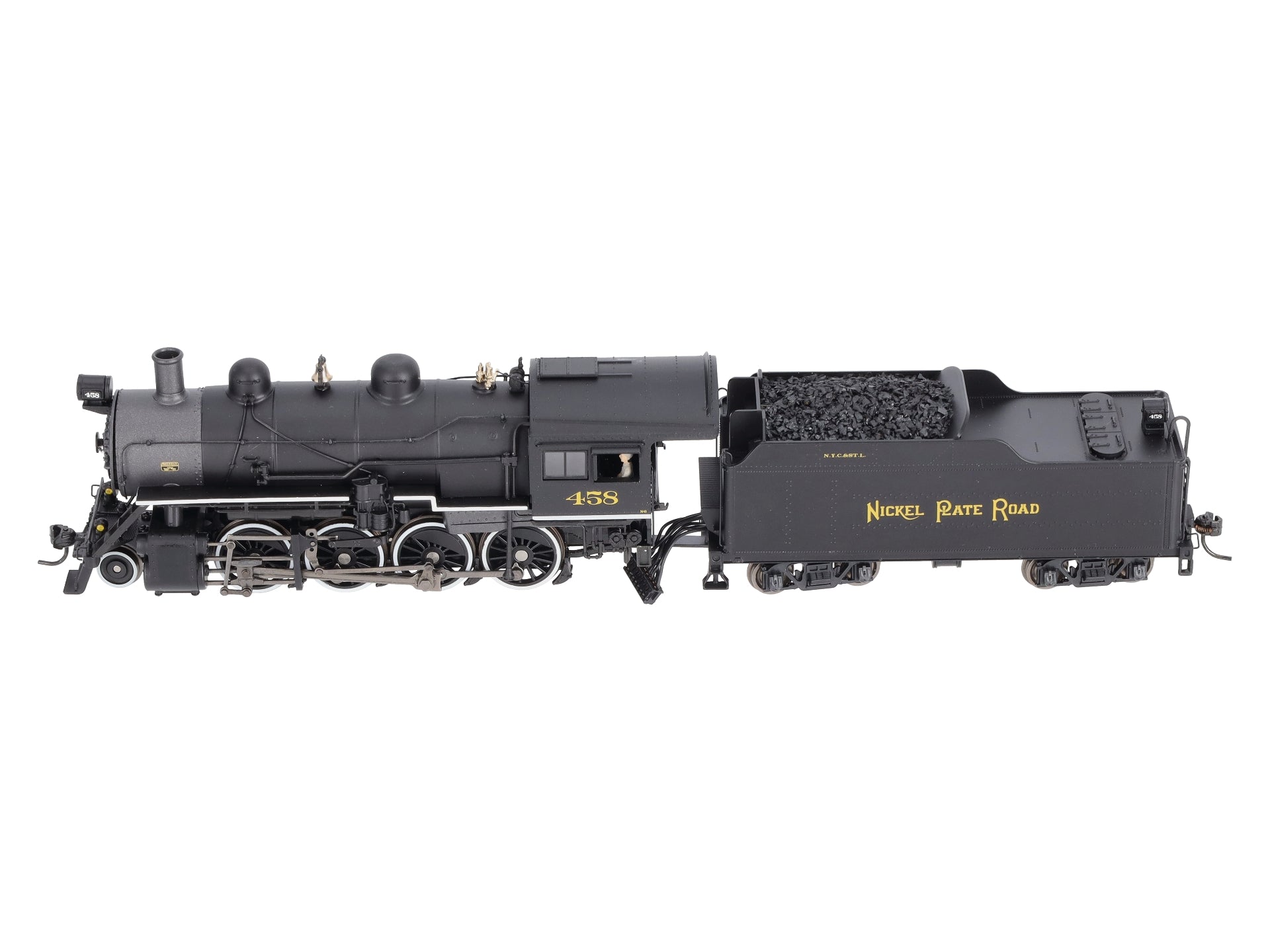 Broadway Limited 2795 HO Nickel Plate Road Baldwin 2-8-0 Consolidation #458