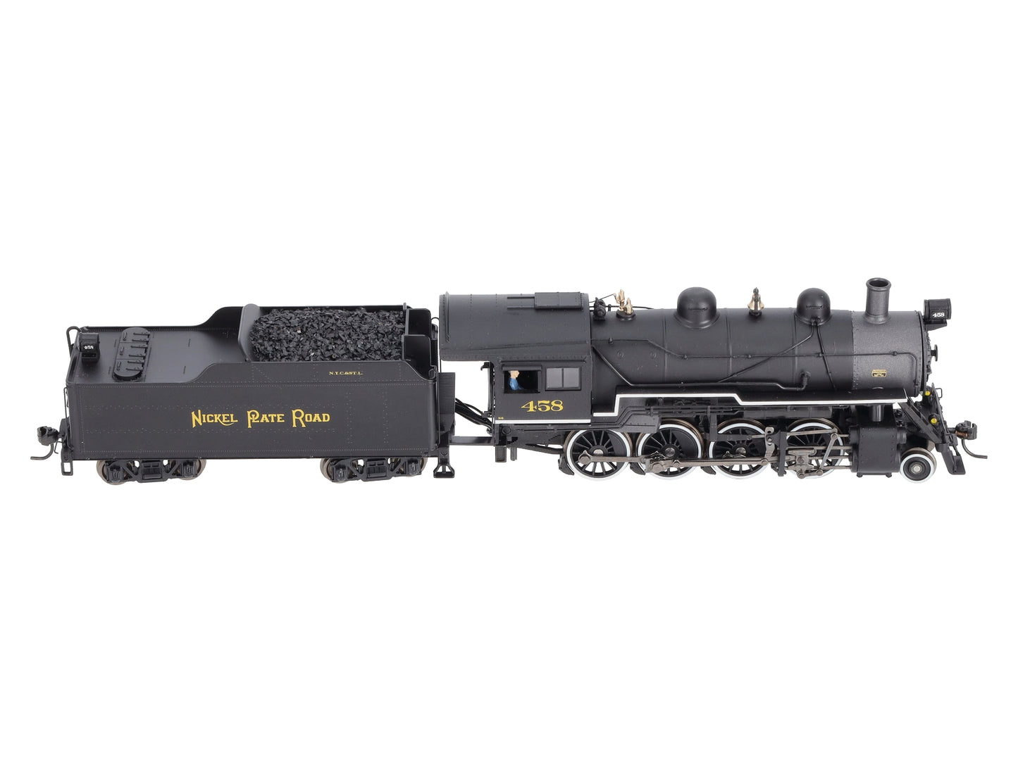 Broadway Limited 2795 HO Nickel Plate Road Baldwin 2-8-0 Consolidation #458