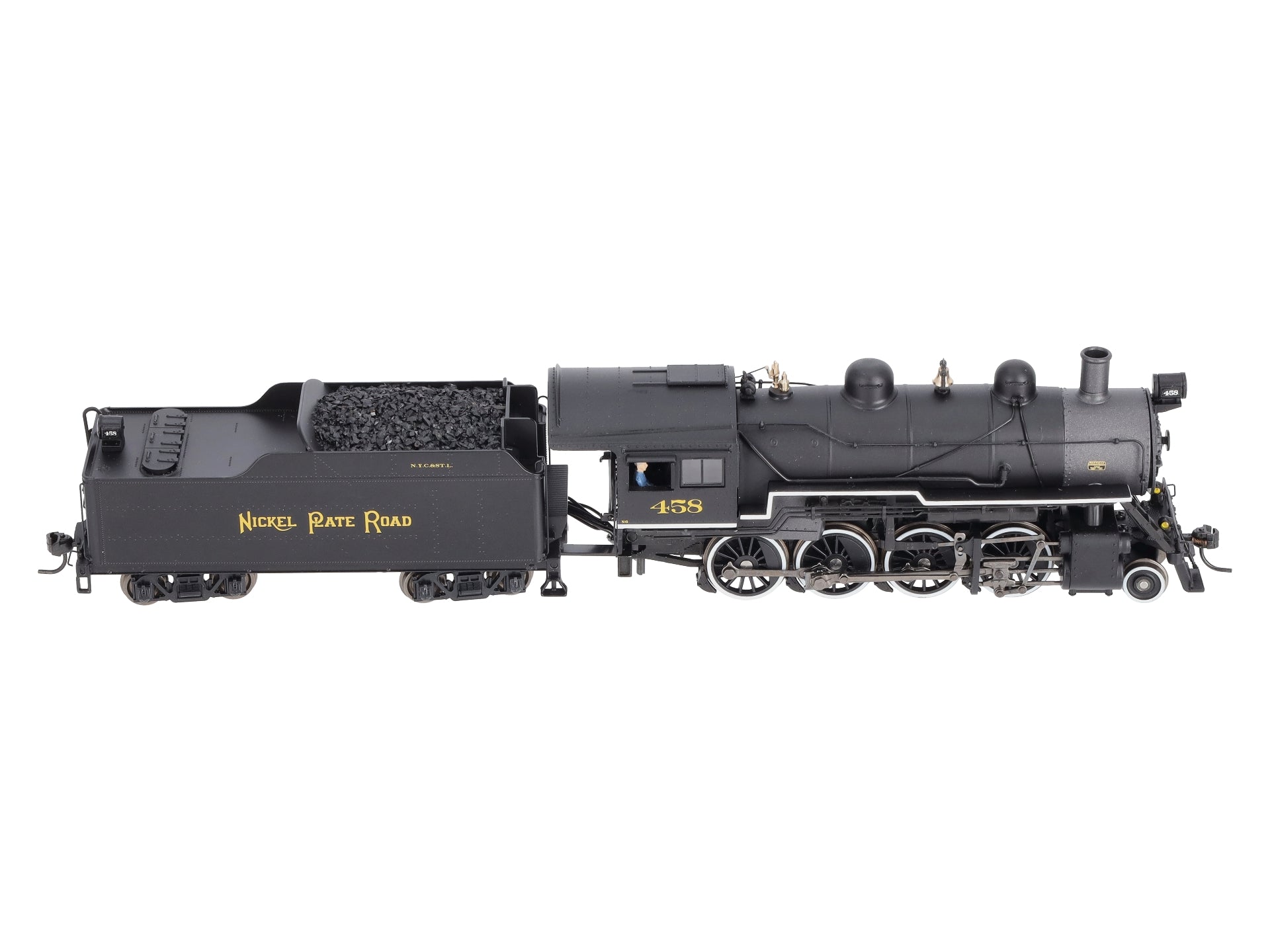 Broadway Limited 2795 HO Nickel Plate Road Baldwin 2-8-0 Consolidation #458
