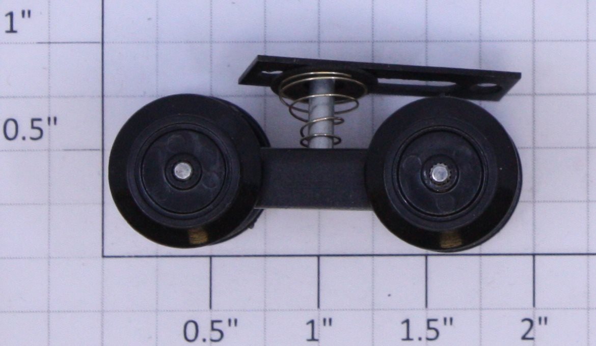 American Flyer XA10490R S Scale Royal Blue Front Truck Assembly