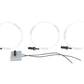 Dwarvin DVTSSS301O O Turnout Signal Stall Motor Controller with 3 Black Signals