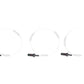 Dwarvin DVTSTC3-3 O 3R Turnout Twin Coil 3-Wire 3 Signals Kit w/ Pwr - Black