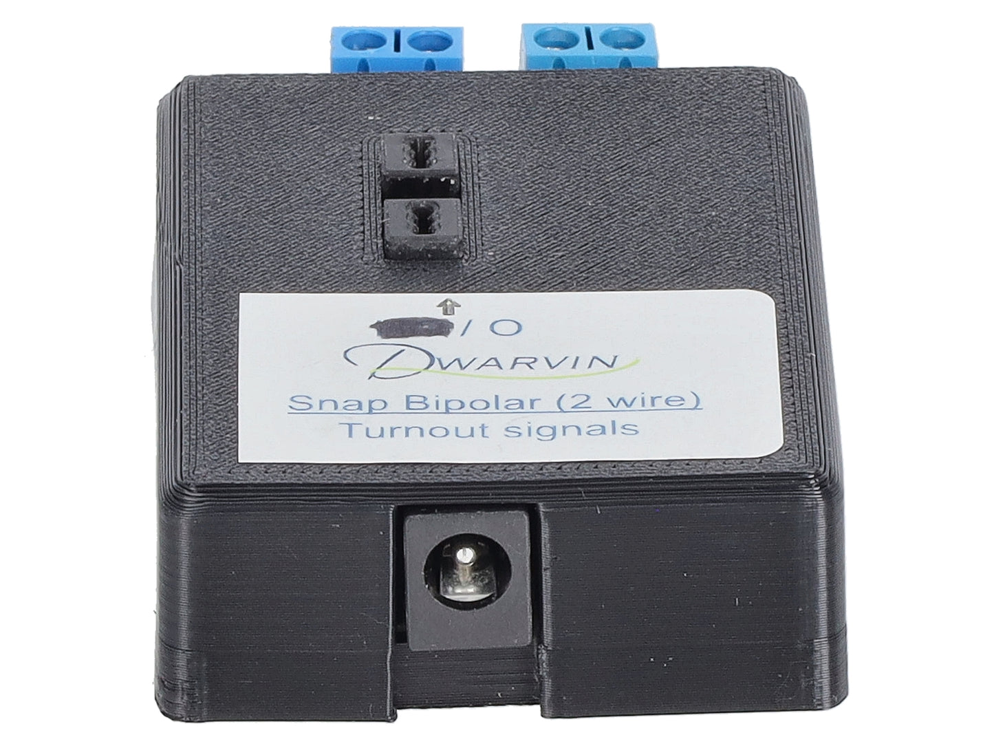 Dwarvin DVTSB2-3NP O Turnout Snap Bipolar 2 Wire - 3 Black Signals Kit No Power
