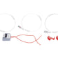 Dwarvin DVTSSS101S HO Turnout Signal Stall Motor with 3 Dwarf Signals - Silver