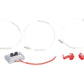 Dwarvin DVTSSS201S-N N Turnout Signal Stall Motor w/3 Silver Dwarf Signals