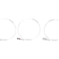 Dwarvin DVTSB2-1S HO Turnout Snap Bipolar 2 Wire 3 Silver Signals Kit w Power