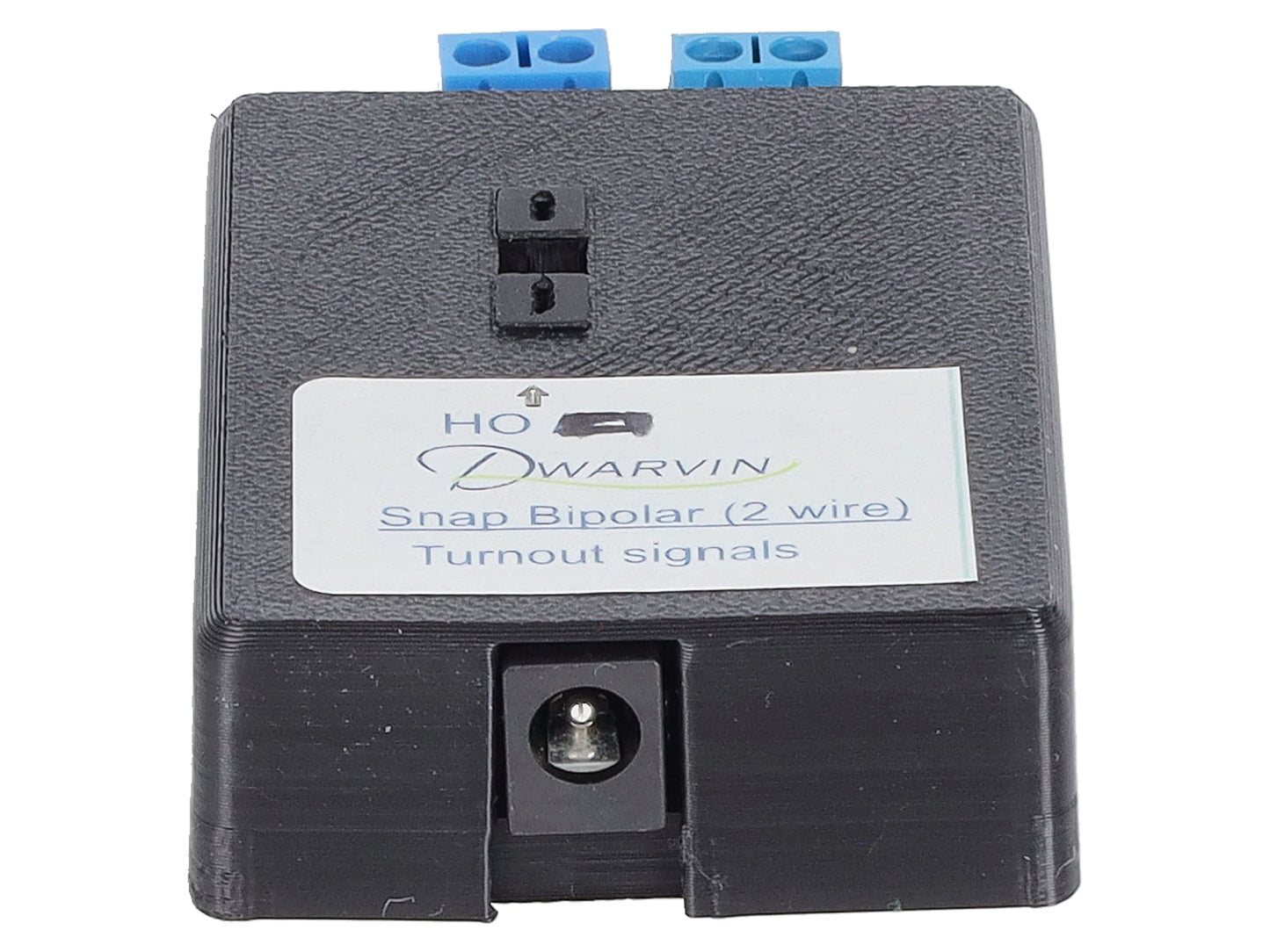 Dwarvin DVTSB2-1S-NP HO Turnout Snap Bipolar 2 Wire 3 Silver Signals Kit NP