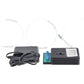 Dwarvin DVTSB2-2S N Turnout Snap Bipolar 2 Wire 3 Silver Signals Kit w/ Power