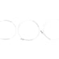 Dwarvin DVTSB2-2S-NP N Turnout Snap Bipolar 2 Wire 3 Silver Signals Kit NP