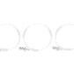 Dwarvin DVTSB2-3S-NP O Turnout Snap Bipolar 2 Wire 3  Silver Signals Kit NP