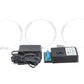 Dwarvin DVTSB2-3S O Turnout Snap Bipolar 2 Wire 3 Silver Signals Kit w/Power