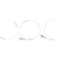 Dwarvin DVTSTC3-1S-NP HO Twin Coil 3 wire 3 Dwarf Signals Kit w/o Pwr - Silver
