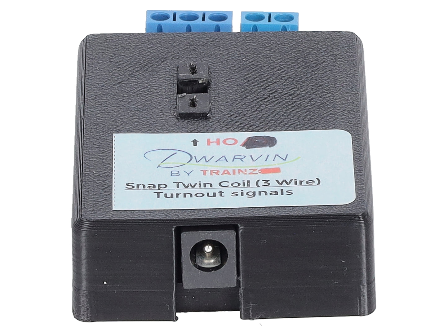 Dwarvin DVTSTC3-1S-NP HO Twin Coil 3 wire 3 Dwarf Signals Kit w/o Pwr - Silver